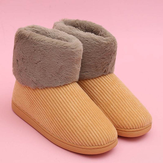 Plush snow boots - Mubimart