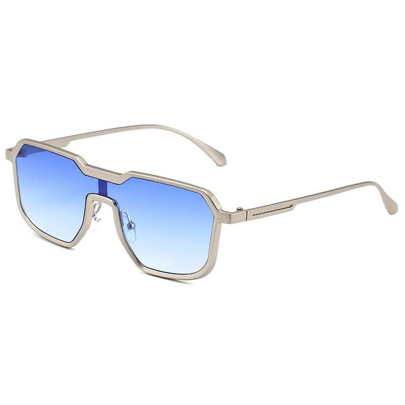 Punk Metal Sunglasses For Men - Mubimart