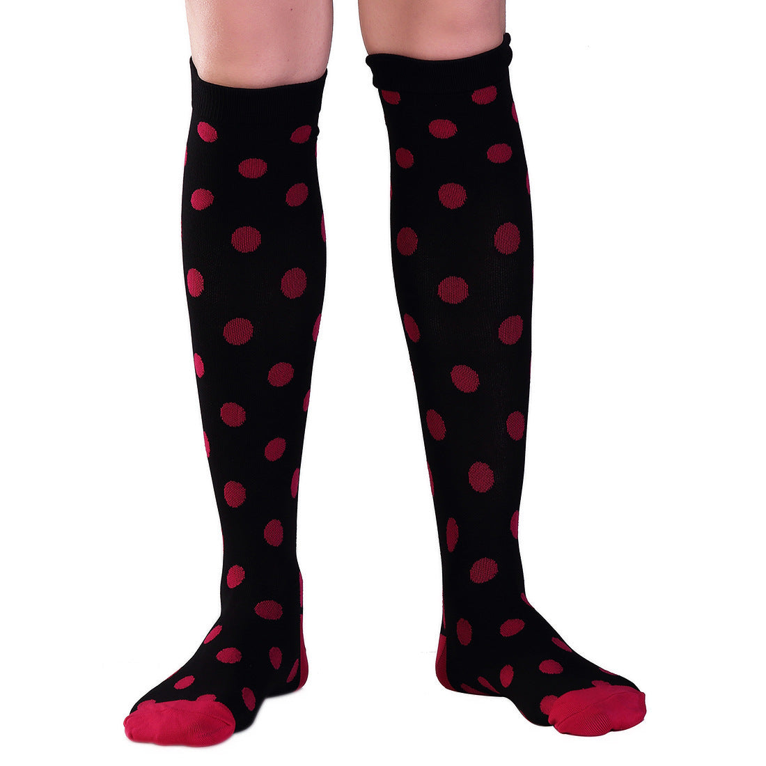 Jacquard Compression Socks, Running Basketball Sports Socks - Mubimart -  