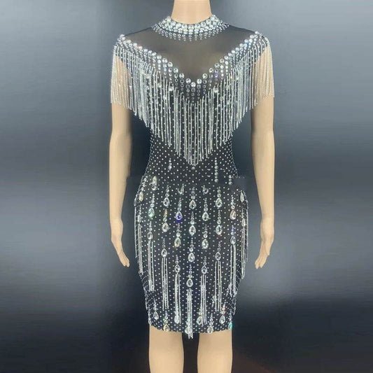 Formal Elegant Party Club Dress Women - Mubimart