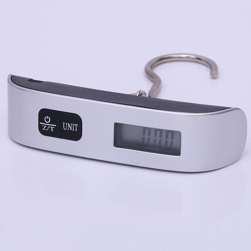 50kg Lcd Luggage Scale Electronic Digital Portable Suitcase Travel Scale Weighs Baggage Bag Hanging Scales Balance Weight - Mubimart - Luggage Scale 