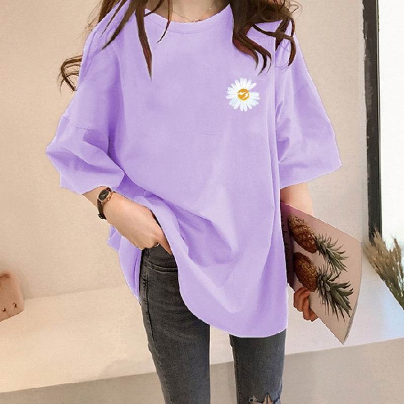 Women's plus size short sleeve t-shirt - Mubimart