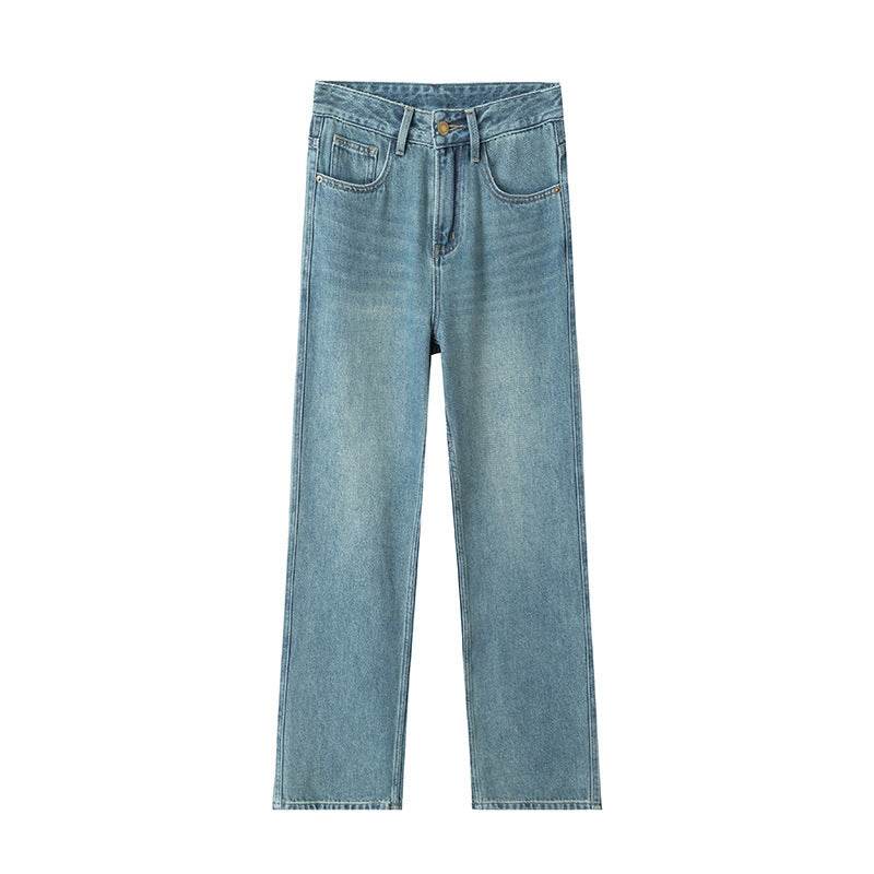 Fashionable Narrow Wide-leg Jeans For Women - Mubimart