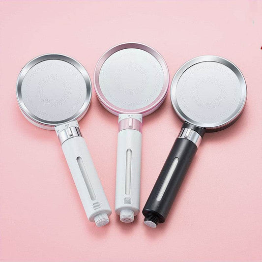 Rain Shower Head Set Filter Pressurized Bath Shower Head Set - Mubimart