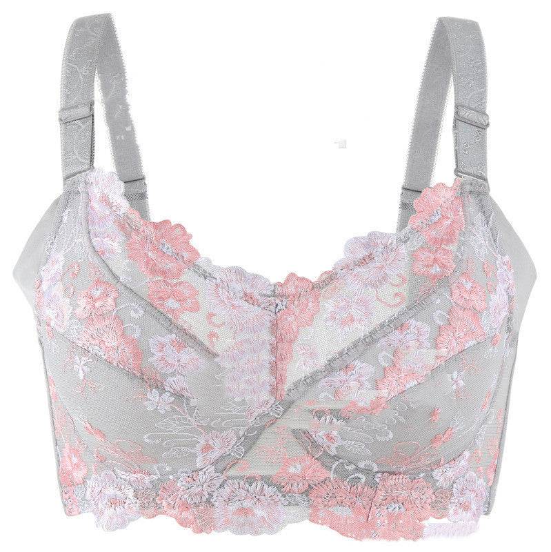 Women's Plus Size Thin Underwire Bra - Mubimart
