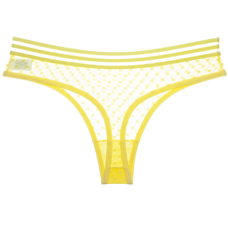 Transparent slim thong - Mubimart - Woman Thong 