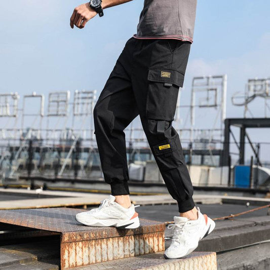 Harlan's ankle-length cargo pants - Mubimart