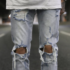 Jeans met rits