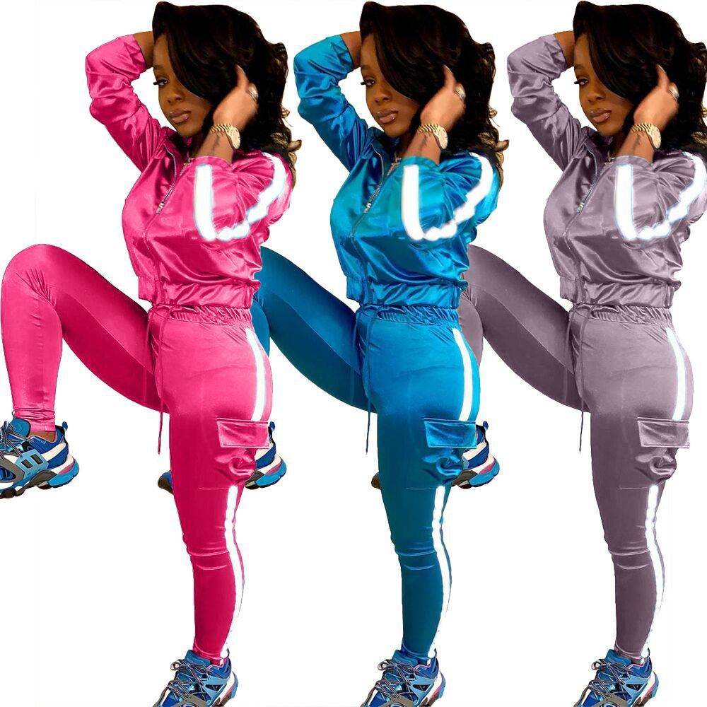 Woman Reflective Bodysuit - Mubimart