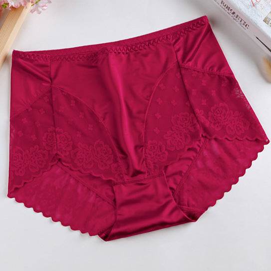 High waist bag hip plus size panties - Mubimart