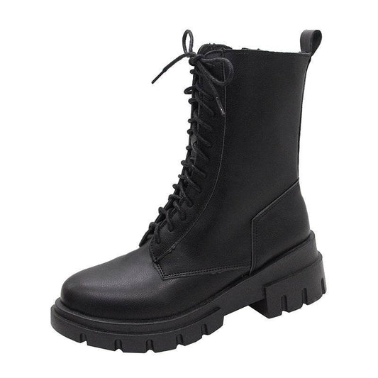 Inner Increase Short Boots Tide Ins Women Boots - Mubimart