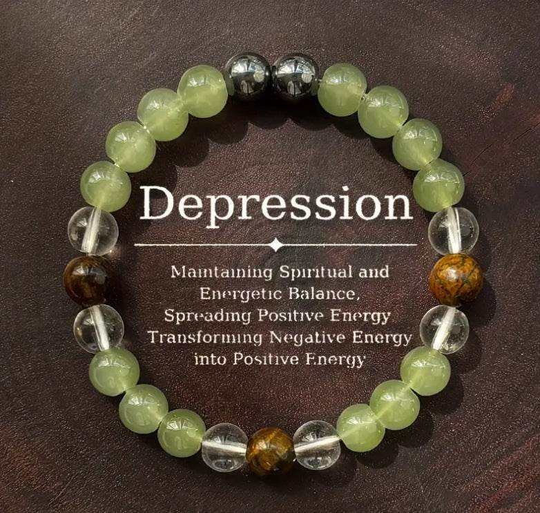 Crystal Gemstone Bracelet Bohemian Style Bracelet - Mubimart