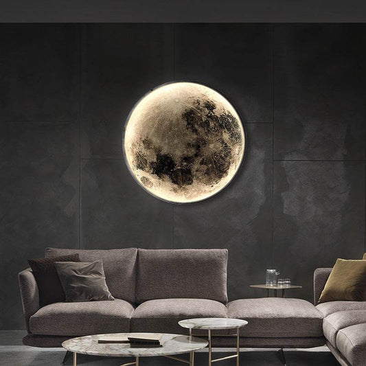 Bedroom Bedside Moon Wall Lamp - Mubimart