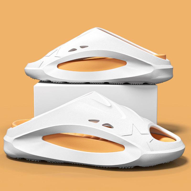 Summer Outdoor Sports Slipper Men Fashion Beach Shoes Indoor Non-slip Floor Bathroom Slippers Women House Shoes - Mubimart