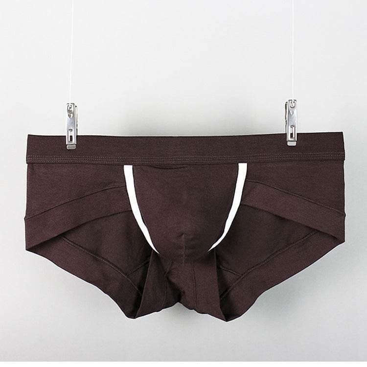 Mens Fashion Underwear Flat Angle Low - Mubimart