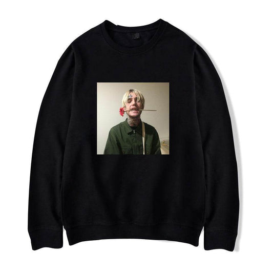 Fleece crew neck hoodies - Mubimart