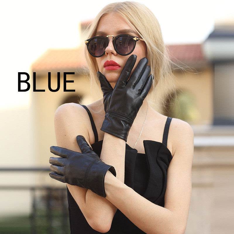 Lovers leather gloves - Mubimart