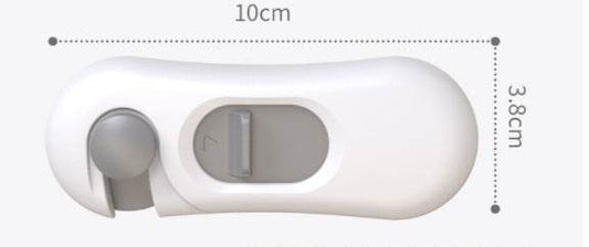 Door Cabinet Door Lock Anti-clamp Hand Children Safety Lock - Mubimart