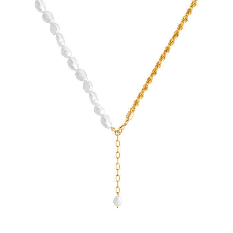 Design Stitching Personalized Clavicle Chain Necklace Women - Mubimart