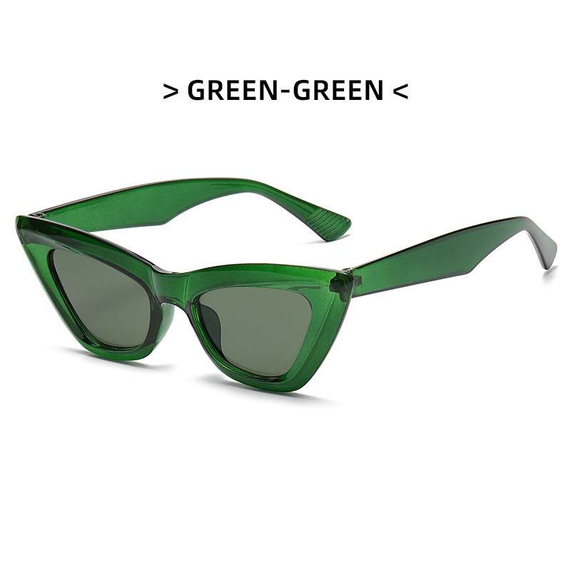 Personalized Triangle Cat Eye Fashion Sunglasses - Mubimart