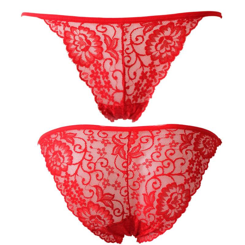 Sexy Underwear Women Lace Women's Underwear Briefs Briefs - Mubimart