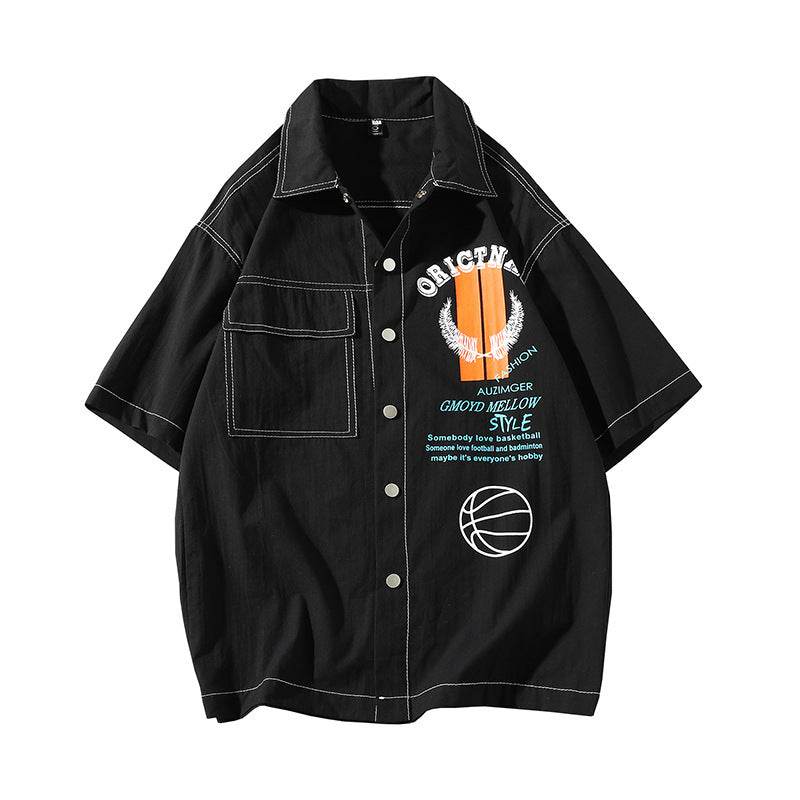 Japanese tooling shirt jacket - Mubimart