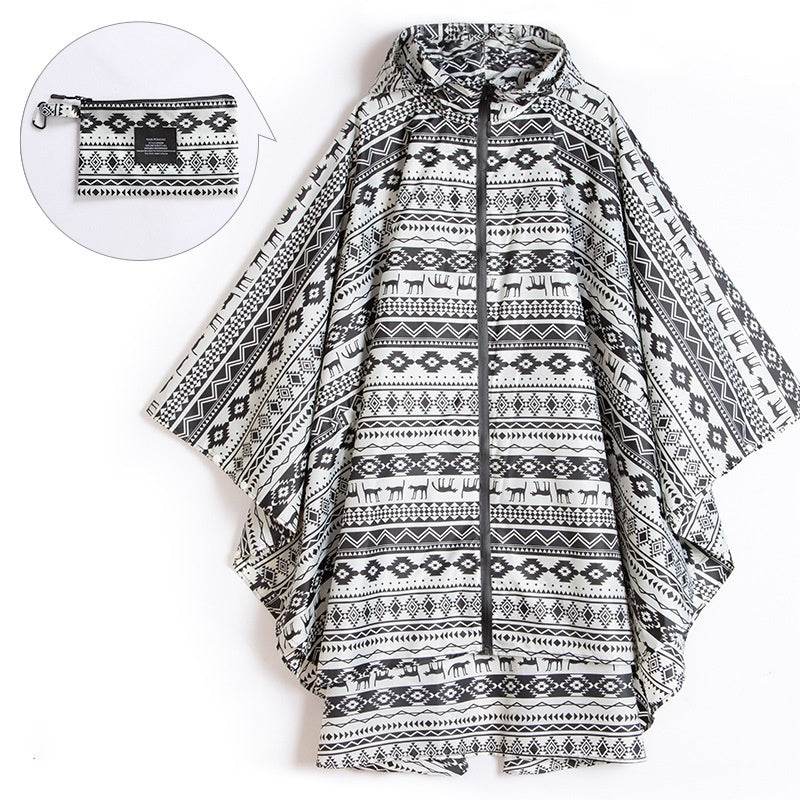 Fashion Cloak Raincoat Cloak - Mubimart