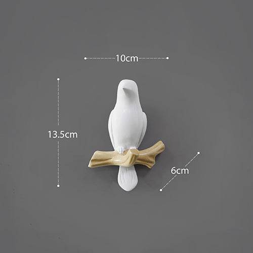 Bird hook clothes hook - Mubimart