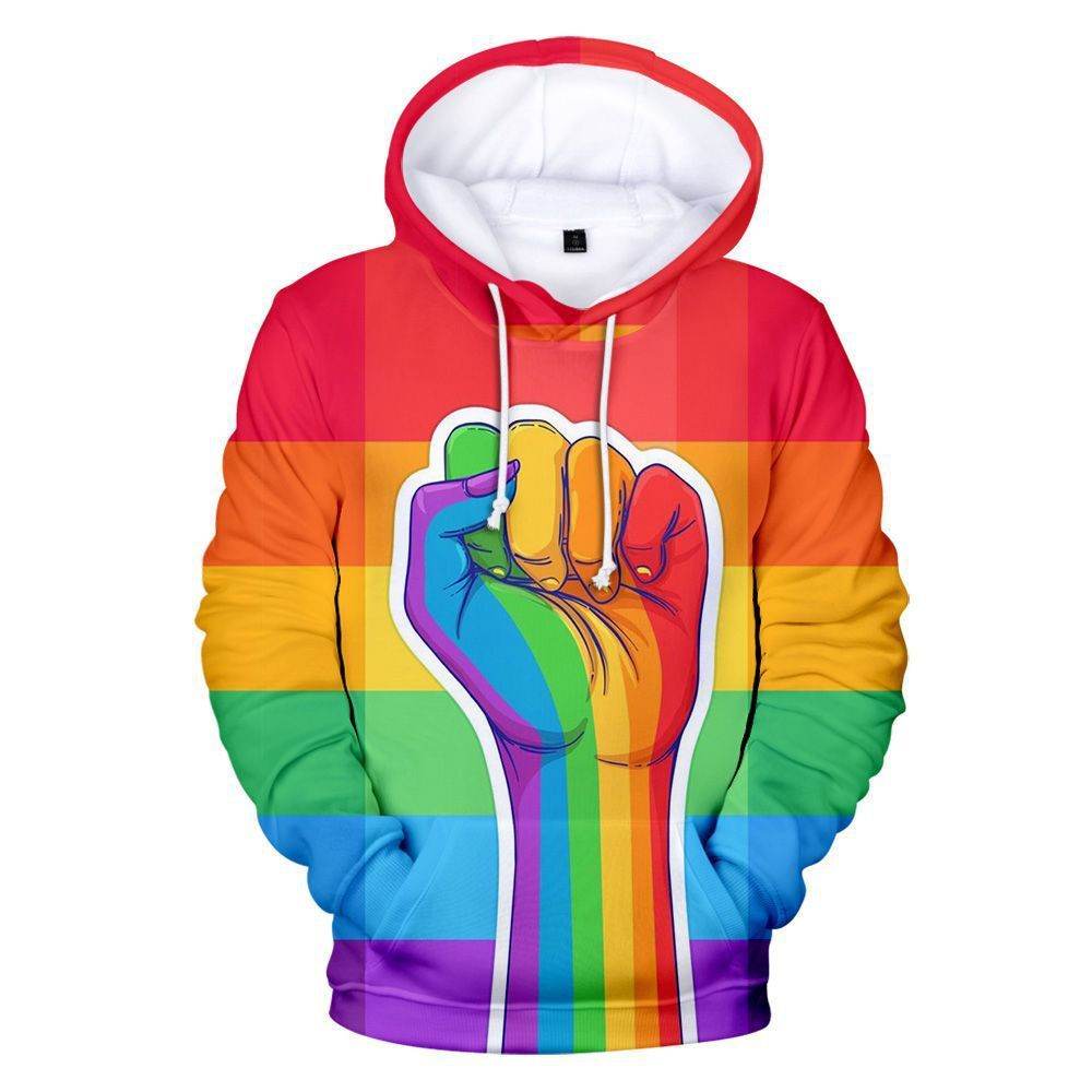 3D printed men's and women's hoodies - Mubimart