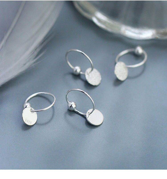 Temperament Fashionable Hoop Earrings - Mubimart