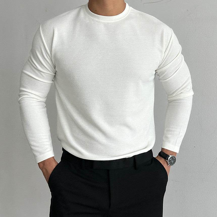 Autumn And Winter Dralon Thickened Men's Undershirt - Mubimart