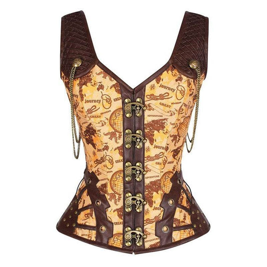 New Steel Rib Gothic Shapewear - Mubimart