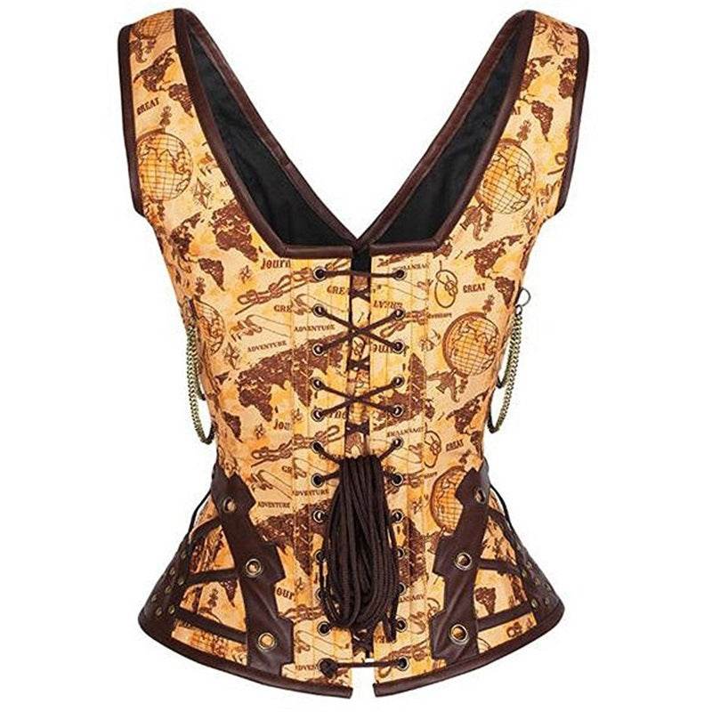 New Steel Rib Gothic Shapewear - Mubimart