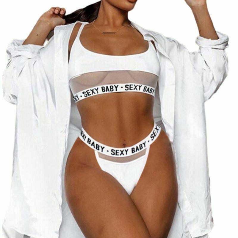 Lingerie European And American Sexy Backless Bra Set - Mubimart