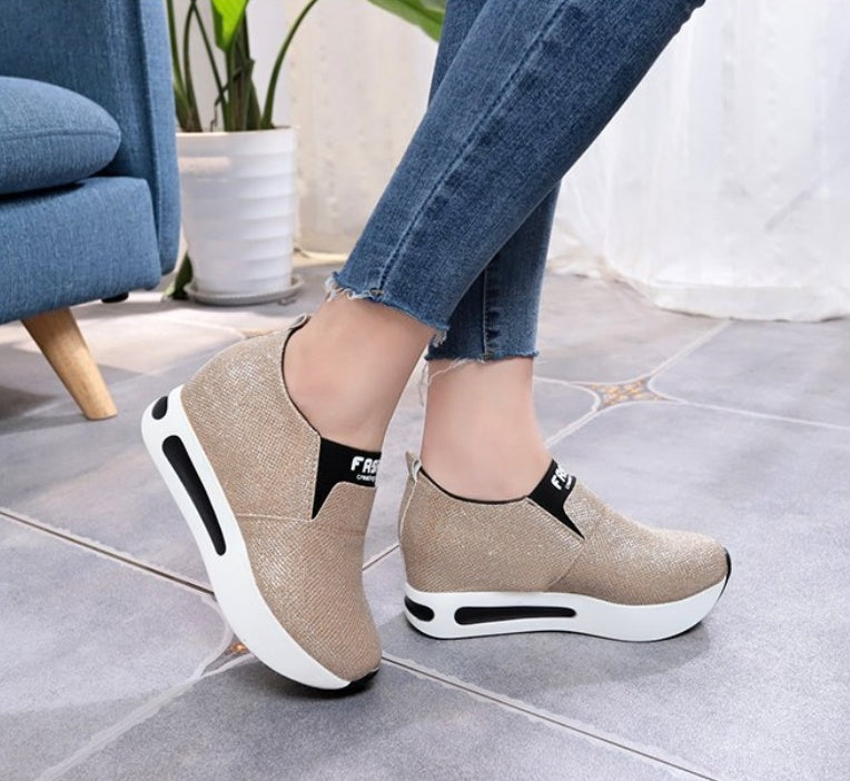 Stylish elegant sneakers for women