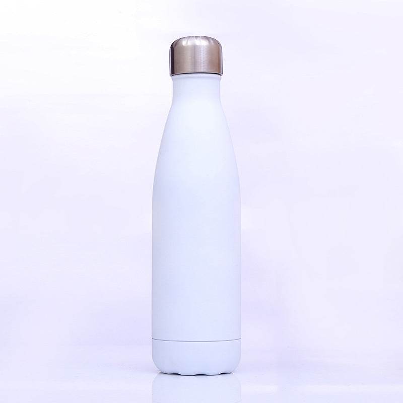 Coke Bottle Stainless Steel Vacuum Flask Bowling Cup Sports Bottle - Mubimart