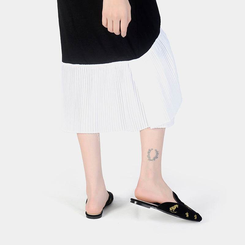Lazy flat sandals - Mubimart