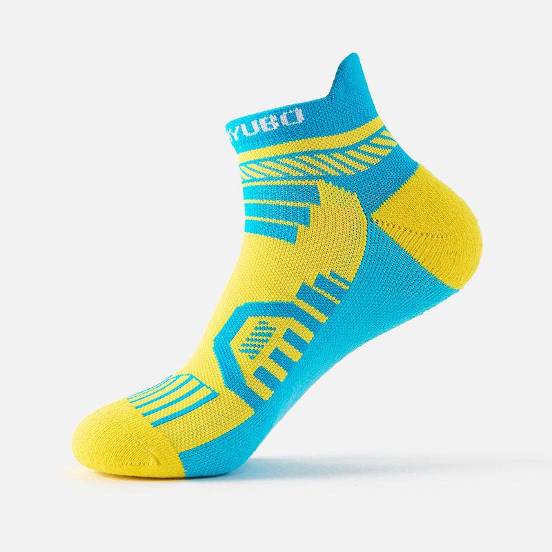 Men's Mesh Breathable And Sweat Absorbing Low Top Socks - Mubimart