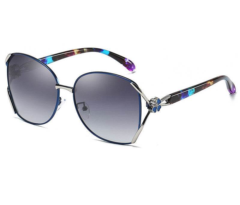Ladies Polarized Sunglasses Fashion Sunglasses Anti-UV Polarized Glasses - Mubimart