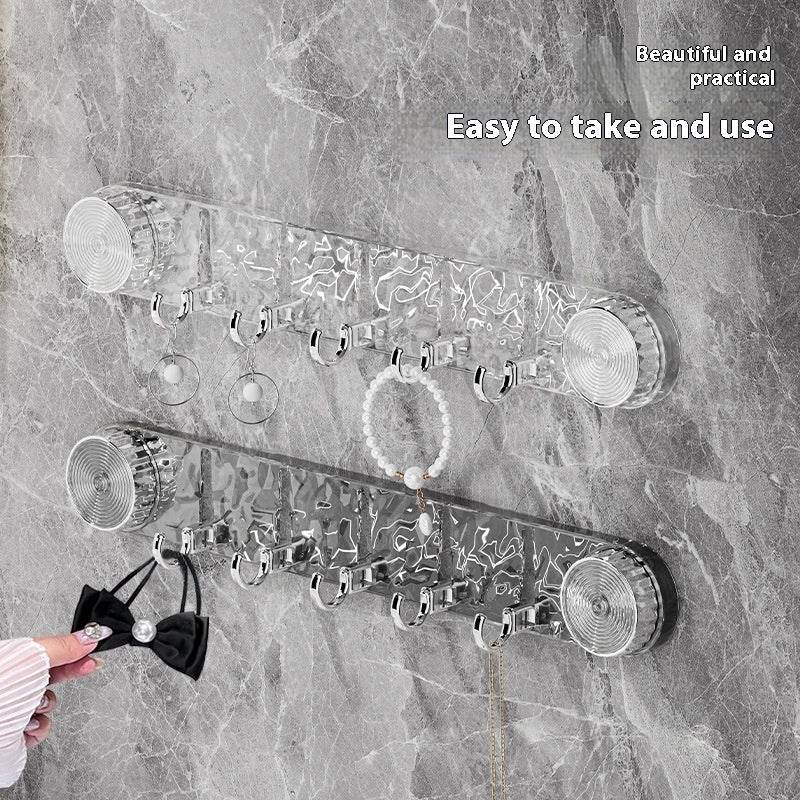 Toilet Wall Non-marking Sticky Hooks - Mubimart