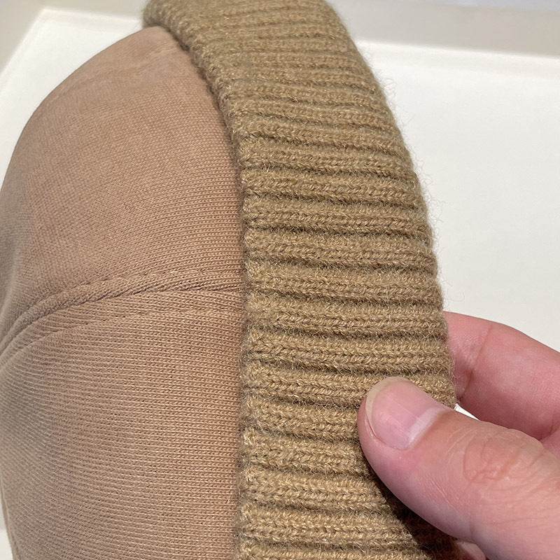 Autumn And Winter Deerskin Velvet Beret Melon Skin Hat - Mubimart