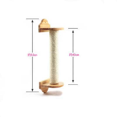 53cm Cat Scratch Column Cat Climbing Frame Pet Toys - Mubimart