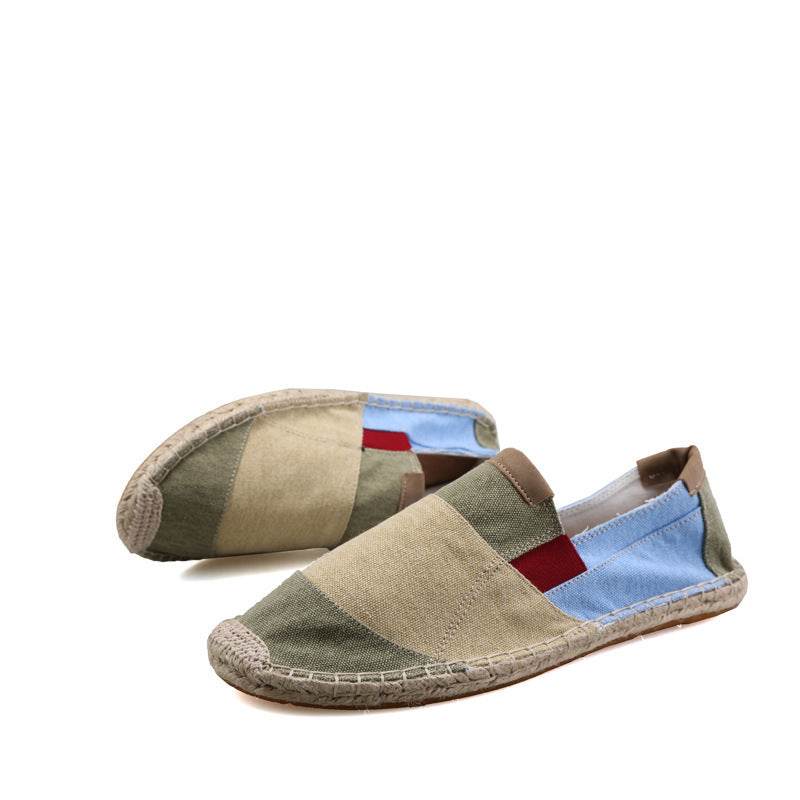 Fisherman's Handmade Espadrilles Linen Espadrilles - Mubimart