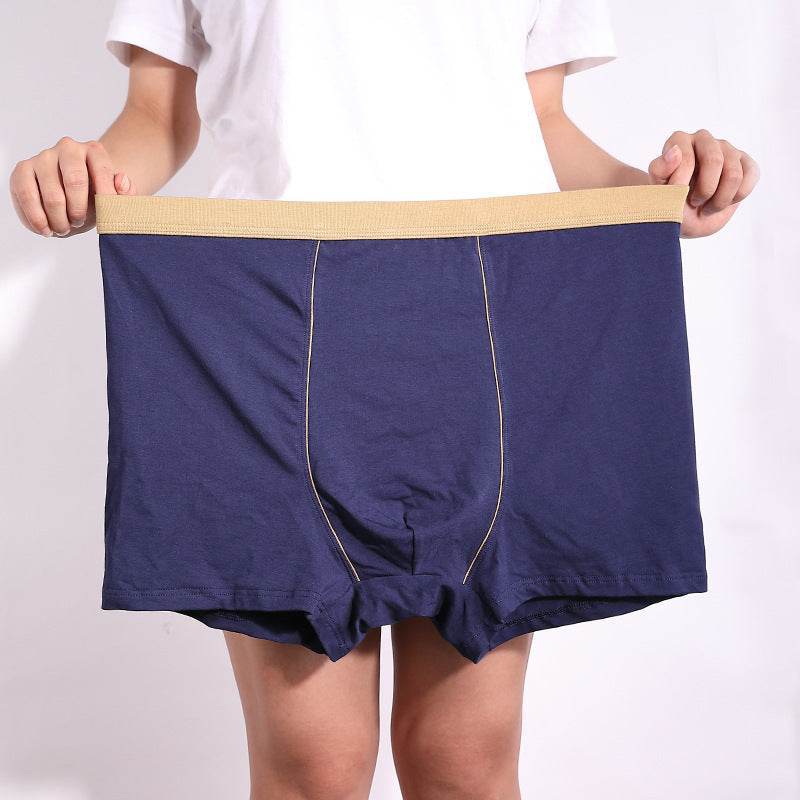 Men's Oversized Cotton Baggy Boxers - Mubimart