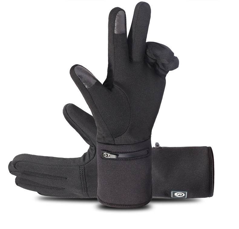 Mountaineering gloves sports riding heated gloves - Mubimart