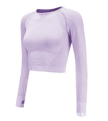 Yoga long sleeve workout clothes - Mubimart -  