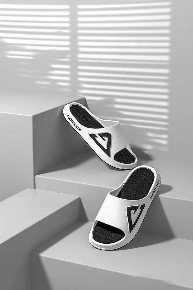 Flip-Flops Outdoor Non-slip Slip Slip-on Slippers For Men - Mubimart