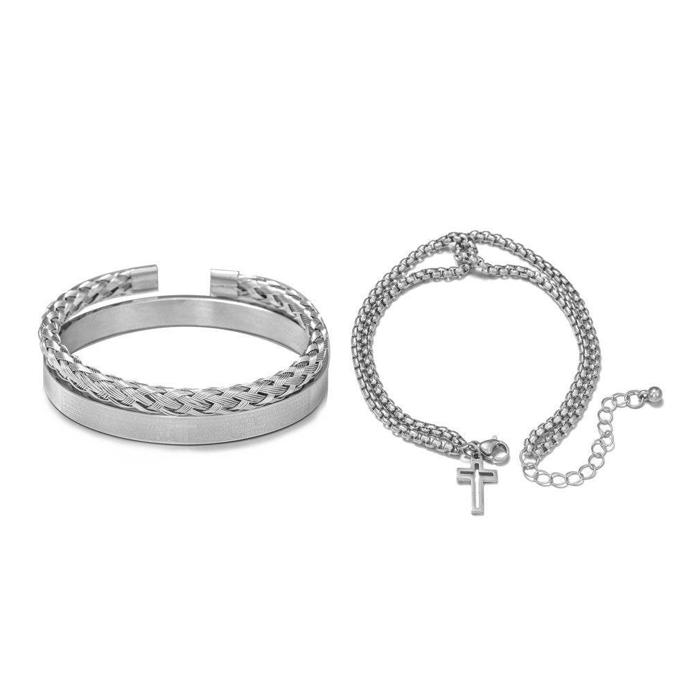 Party Mens Bangle Men For Bracelets Jewelry Male - Mubimart