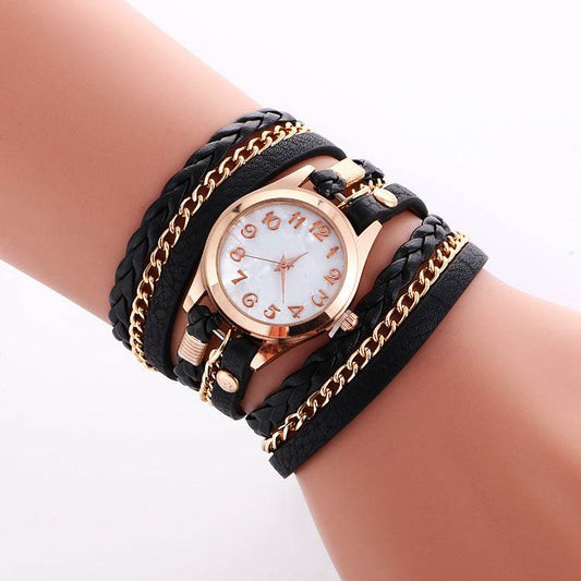 Bohemian Bracelet Watch Bangle Watch - Mubimart