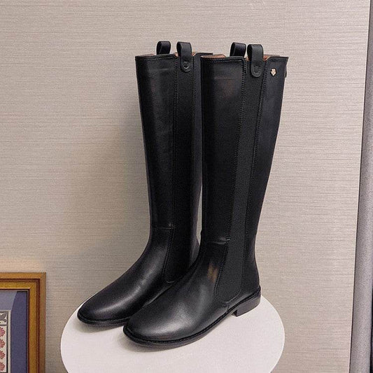 Straight tall women's boots - Mubimart